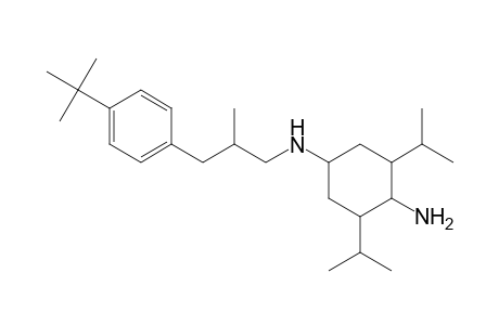 1,4-Cyclohexanediamine, N4-[3-[4-(1,1-dimethylethyl)phenyl]-2-methylpropyl]-2,6-bis(1-methylethyl)-