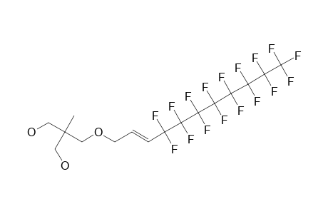 2-[[(E)-4,4,5,5,6,6,7,7,8,8,9,9,10,10,11,11,11-heptadecafluoroundec-2-enoxy]methyl]-2-methylpropane-1,3-diol