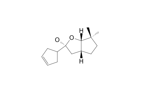2-CYCLOPENT-3-ENYL-6,6-DIMETHYL-HEXAHYDRO-CYCLOPENTA-[B]-FURAN-2-OL;MINOR-DIASTEREOMER