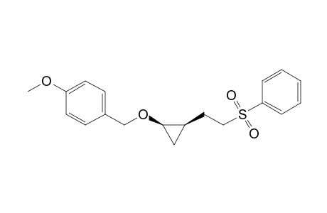 1-[[(1R,2R)-2-(2-besylethyl)cyclopropoxy]methyl]-4-methoxy-benzene