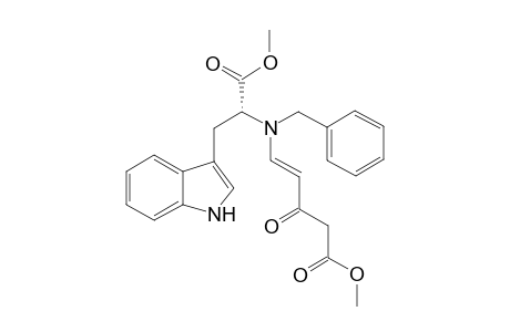 (R,E)-Methyl-5-((3-(1H-indol-3-yl)-1-methoxy-1-oxo-propan-2-yl)(benzyl)amino)-3-oxopent-4-enoate