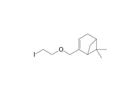 6,6-Dimethyl-2-(2-iodoethoxymethyl)bicyclo[3.1.1]hept-2-ene
