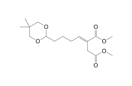 (E)-Dimethyl 2-(4-(5,5-dimethyl-1,3-dioxan-2-yl)butylidene)succinate