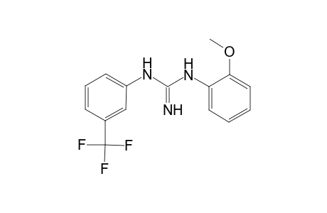 Guanidine, N-(2-methoxyphenyl)-N'-(3-trifluoromethylphenyl)-