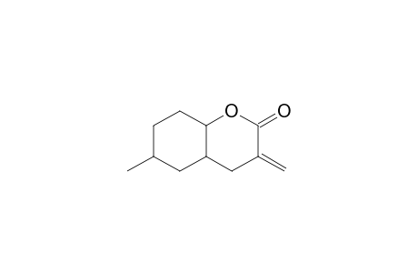 8-Methyl-4-methylen-2-oxabicyclo[4.4.0]decan-3-one