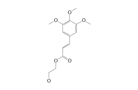 2-HYDROXYETHYL-3-(3,4,5-TRIMETHOXYPHENYL)-PROPIONATE