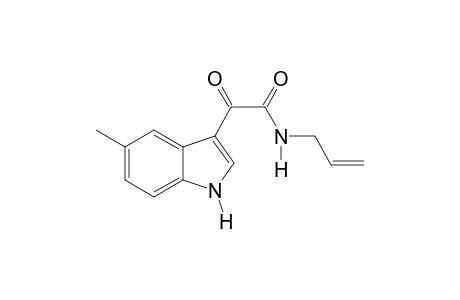 5-Methylindole-3-yl-glyoxylallylamide