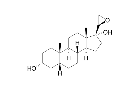 20β,21-epoxy-5β-pregnane-3α,17-diol