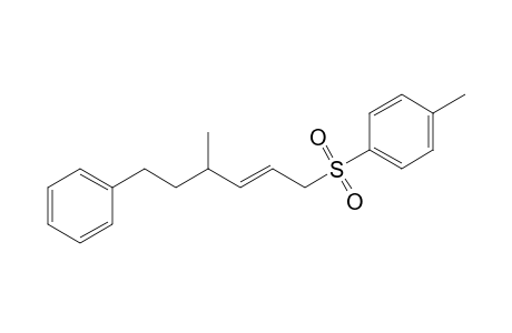 (E)-4-Methyl-6-phenyl-1-tosyl-2-hexene