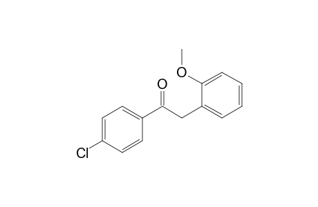 1-(4-Chlorophenyl)-2-(2-methoxyphenyl)ethanone