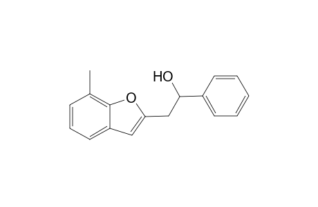 2-(2-Hydroxy-2-phenylethyl)-7-methylbenzofuran