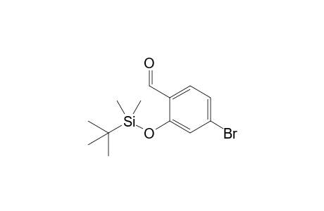 4-Bromo-2-(tert-butyldimethylsilyloxy)benzaldehyde