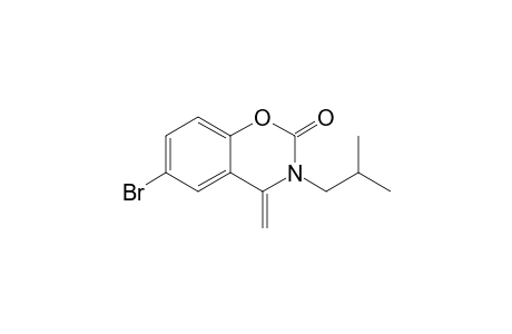 6-Bromo-4-methylene-3-isobutyl-3,4-dihydro-2H-1,3-benzoxazin-2-one