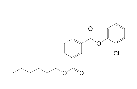 Isophthalic acid, 2-chloro-5-methylphenyl hexyl ester