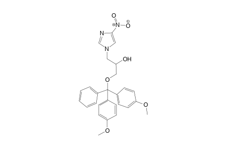 1-[Bis(4-methoxyphenyl)(phenyl)methoxy]-3-(4-nitro-1H-imidazol-1-yl)propan-2-ol