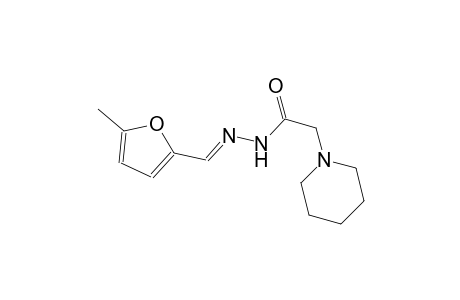 1-piperidineacetic acid, 2-[(E)-(5-methyl-2-furanyl)methylidene]hydrazide