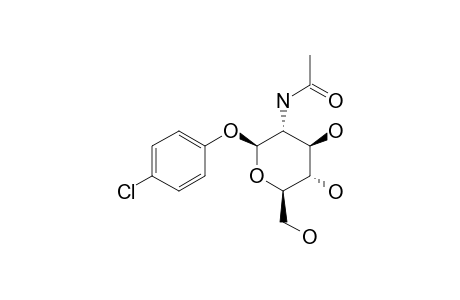 PARA-CHLOROPHENYL-2-ACETAMIDO-2-DEOXY-BETA-D-GLUCOPYRANOSIDE