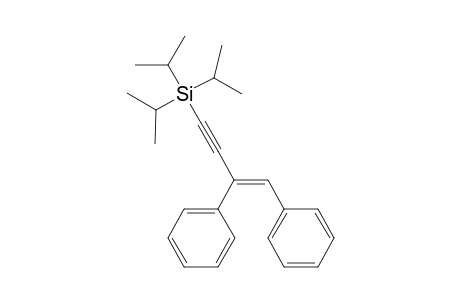 [(E)-3,4-Diphenylbut-3-en-1-ynyl]triisopropylsilane