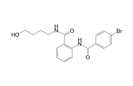 Benzamide, 2-(4-bromobenzamido)-N-(4-hydroxybutyl)-