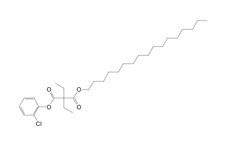 Diethylmalonic acid, 2-chlorophenyl heptadecyl ester