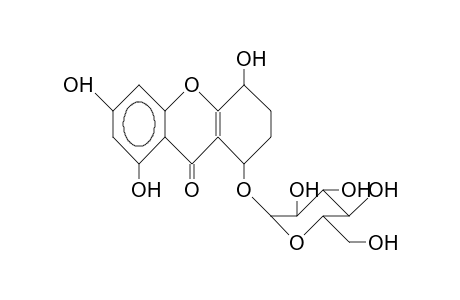 1,3,5-Trihydroxy-8b-D-glucopyranosyl-5,6,7,8-tetrahydro-xanthone (campestroside)