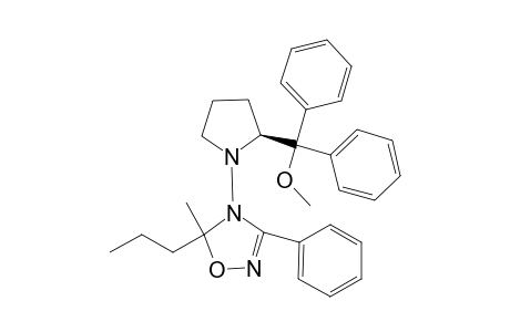 (2'S,5S/R)-(-)-4-{2-[Methoxy(diphenyl)methyl]tetrahydro-1H-pyrrolyl}-5-methyl-3-phenyl-5-propyl-4,5-dihydro-1,2,4-oxadiazole