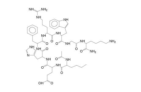 ACETYL-[NLE4,D-PHENYLALANIN]-ALPHA-MELANOTROPIN[4-11]-NH2 POLYPEPTIDE
