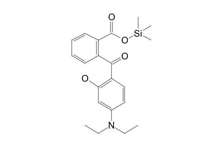 Trimethylsilyl 2-(4-(diethylamino)-2-hydroxybenzoyl)benzoate