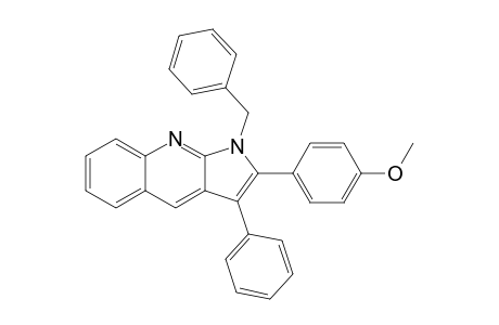 1-Benzyl-2-(4-methoxyphenyl)-3-phenylpyrrolo[2,3-b]quinoline
