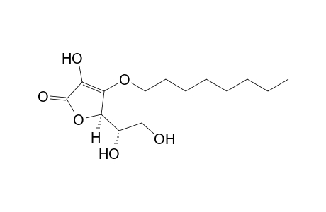 (2R)-2-[(1S)-1,2-bis(oxidanyl)ethyl]-3-octoxy-4-oxidanyl-2H-furan-5-one