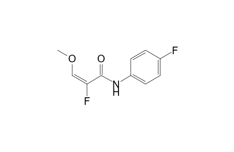 (E)-2,4'-Difluoro-3-methoxyprop-2-enanilide