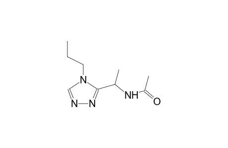 Acetamide, N-[1-(4-propyl-4H-[1,2,4]triazol-3-yl)ethyl]-