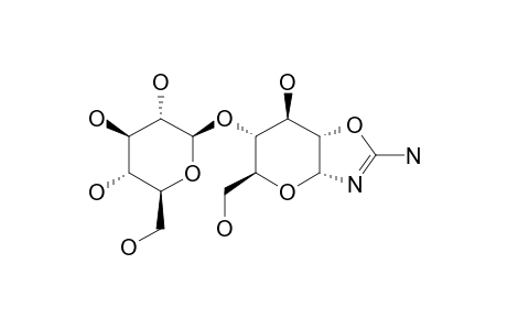 2-AMINO-ALPHA-D-LACTOPYRANO-[1',2':4,5]-2-OXAZOLINE