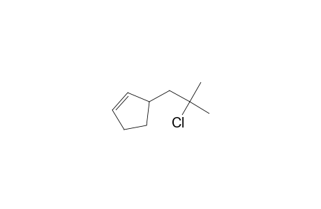3-(2-Chloro-2-methylpropyl)cyclopentene