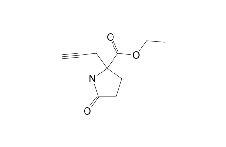 ETHYL-5-OXO-2-PROP-2-YNYLPYRROLIDINE-2-CARBOXYLATE