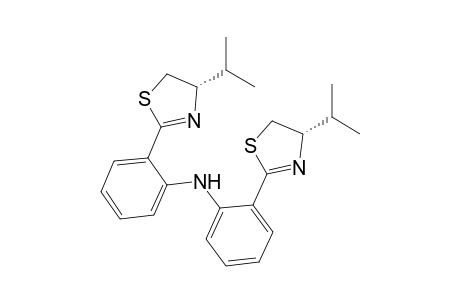 Bis[2-((4S)-4-isopropyl-4,5-dihydrothiazol-2-yl)phenyl]amine