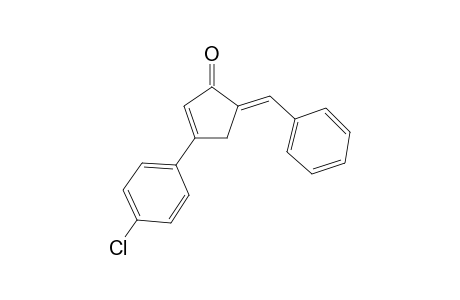 Cyclopent-2-enone, 5-benzylideno-3-(4-chlorophenyl)-