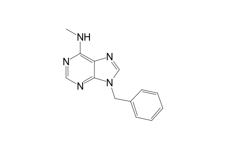 (9-benzylpurin-6-yl)-methyl-amine