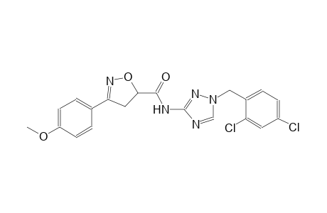 5-isoxazolecarboxamide, N-[1-[(2,4-dichlorophenyl)methyl]-1H-1,2,4-triazol-3-yl]-4,5-dihydro-3-(4-methoxyphenyl)-