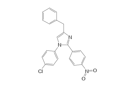 4-Benzyl-1-(4-chlorophenyl)-2-(4-nitrophenyl)-1H-imidazole