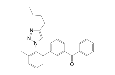 [2'-(4-Butyl-1,2,3-triazol-1-yl)-3'-methylbiphenyl-3-yl]phenylmethanone