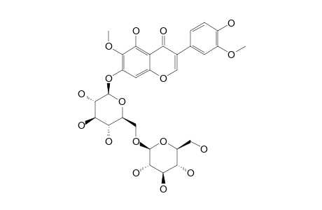 IRISTECTORIGENIN-B-7-O-BETA-D-GLUCOPYRANOSYL-(1->6)-BETA-D-GLUCOPYRANOSIDE
