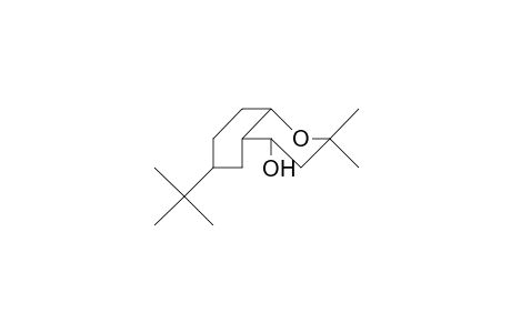 6-tert-Butyl-4E-hydroxy-2,2-dimethyl-cis-1-oxa-decalin