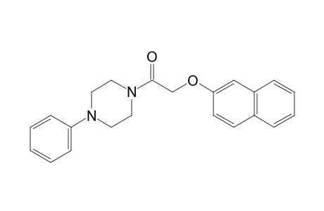1-{[(2-naphthyl)oxy]acetyl}-4-phenylpiperazine