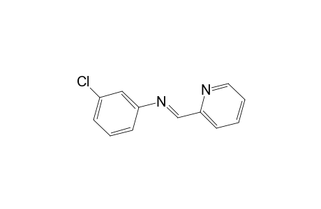 Benzenamine, 3-chloro-N-(2-pyridinylmethylene)-