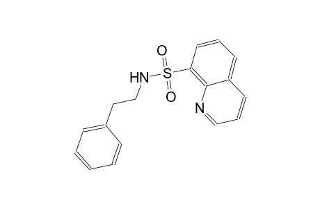 N-(2-phenylethyl)-8-quinolinesulfonamide