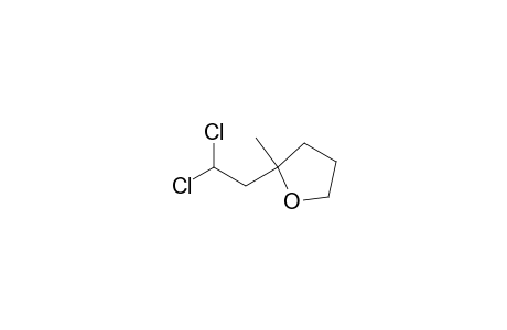Furan, 2-(2,2-dichloroethyl)tetrahydro-2-methyl-