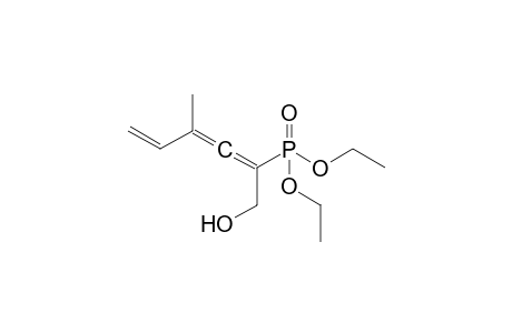 2-Diethoxyphosphoryl-4-methyl-1-hexa-2,3,5-trienol