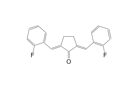 cyclopentanone, 2,5-bis[(2-fluorophenyl)methylene]-, (2E,5E)-