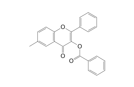 3-hydroxy-6-methylflavone, benzoate